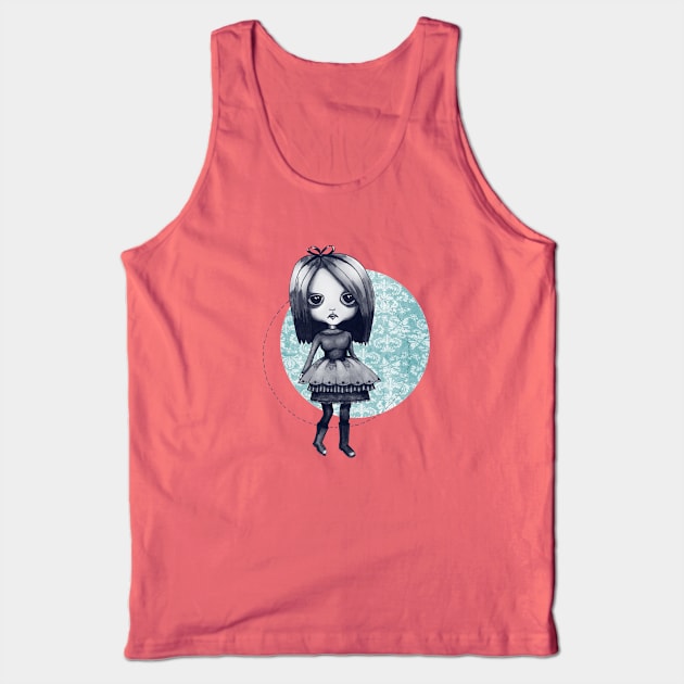 Gothy Girl Tank Top by RedrockitScott